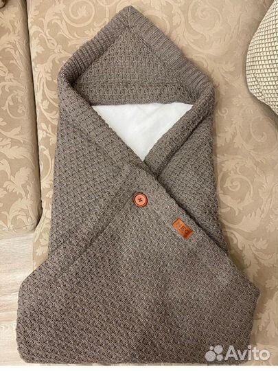 Конверт на выписку плед