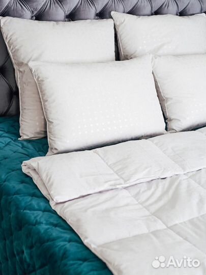 Одеяло из натурального гусиного пуха 145*205