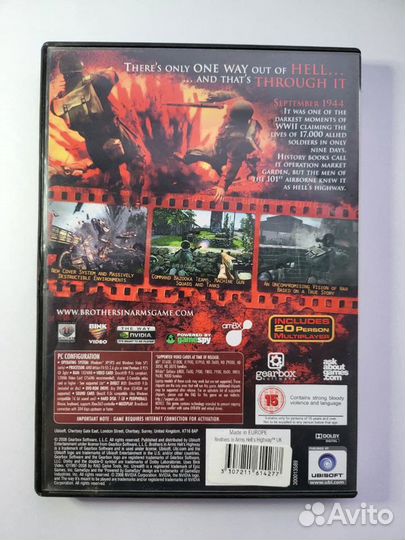 Brothers In Arms Hell’s Highway - PC - PAL