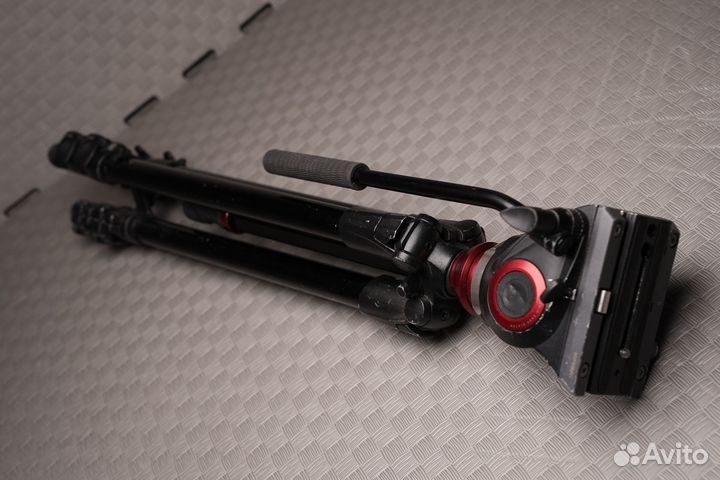 Штатив manfrotto 755xb с головой mvh50ah