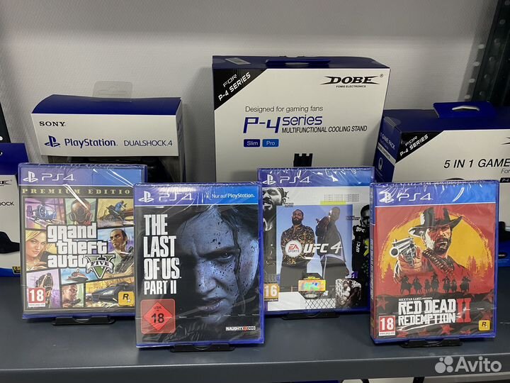 Игры PS4. Новые. Gta5, MK11, God of War и т.д