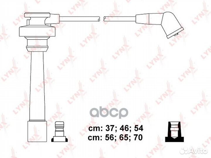 Комплект высоковольтных проводов (класс F) SPC5