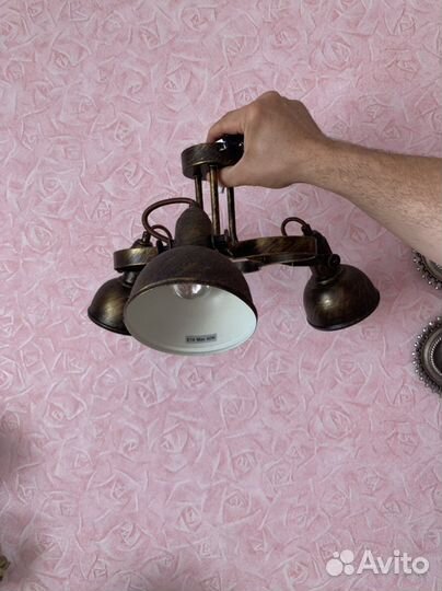 Люстра в стиле лофт