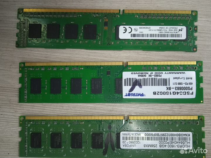 Озу DDR-3 4 гб