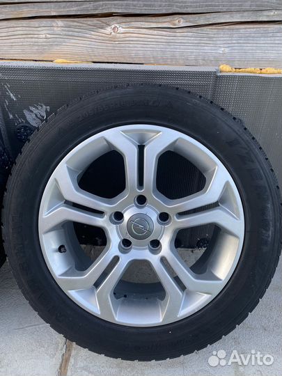 Колеса на opel astra h, комплект