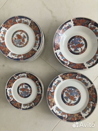 Набор тарелок Коралл