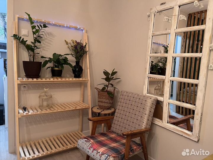 Стеллаж деревянный для цветов