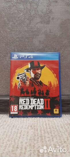 Диск Read dead redemption 2 для ps4