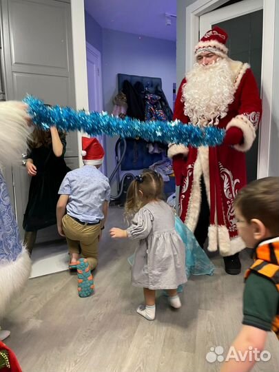 Поздравление от Деда Мороза и Снегурочки