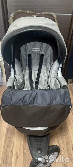 Коляска Peg perego GT3 2 в 1 прогулочная и люлька