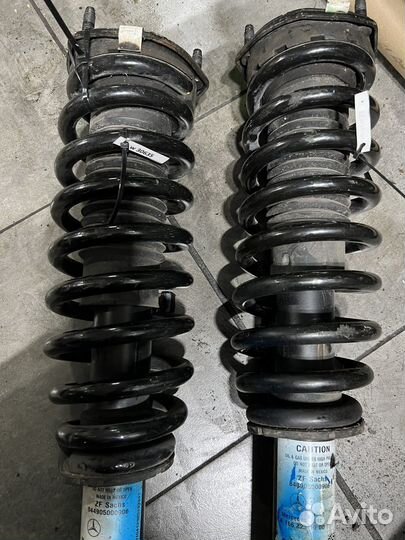 Амортизаторы передние на w166