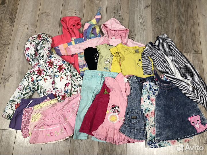 Пакет одежды для девочки 104 110