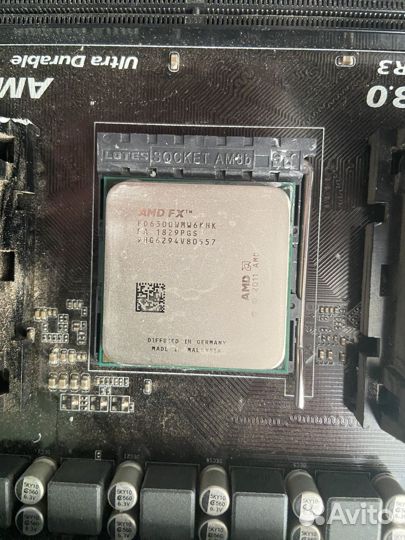 Материнская плата am3 plus+ Fx6350+16gb ddr3