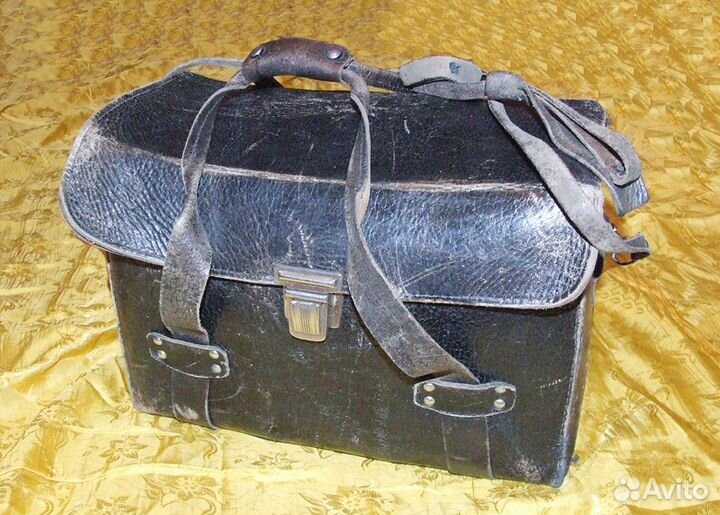 Кофр фотографический кожаный