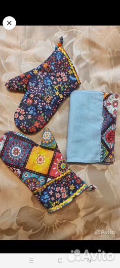 Пошив на заказ изделий для кухни (прихватки и т.д)