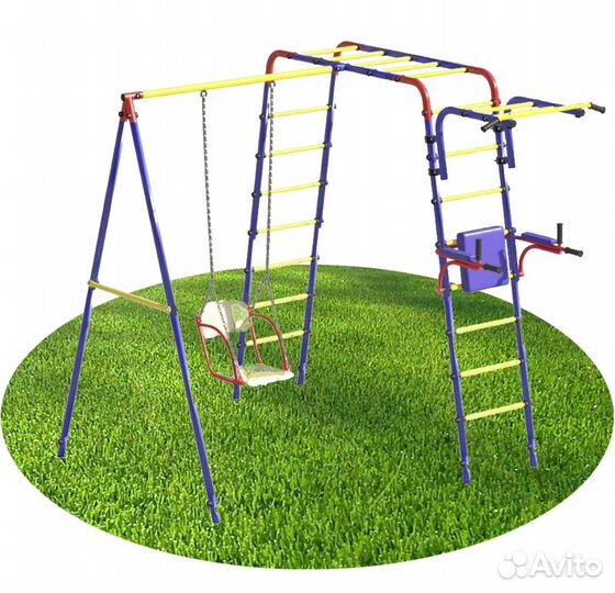 Дачный спортивный комплекс Качеля Рукоход Турник