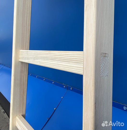 Приставная деревянная лестница SevenBerg Пирамида с расширенным основанием 6 ступеней