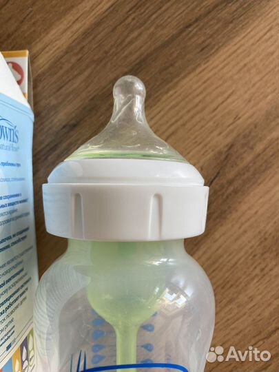 Бутылочка детская для кормления Dr browns, 0m+