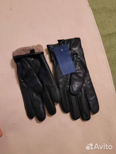 Мужские кожаные перчатки