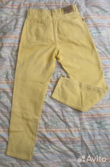 Желтые джинсы 44 р-р