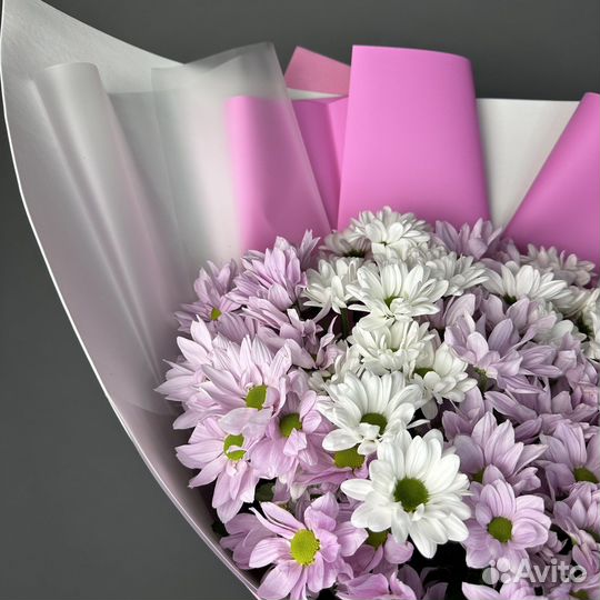 Букет-Гигант из хризантем