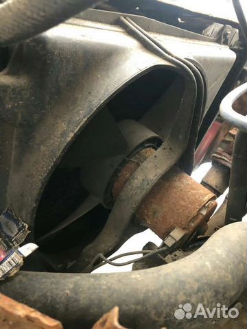 Вентилятор радиатора на opel ascona