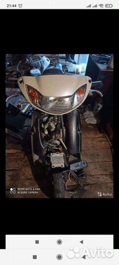Honda dio af68 разбор
