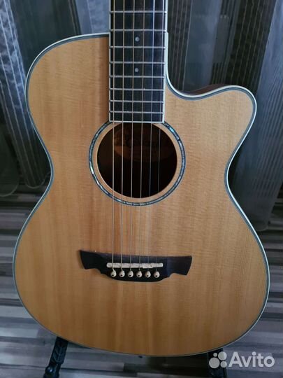 Эдектроакустическая гитара crafter trv-23eq/n