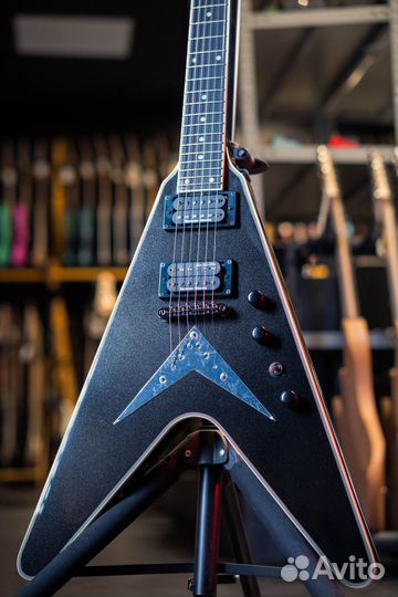 Epiphone Dave Mustaine Flying V Custom Black