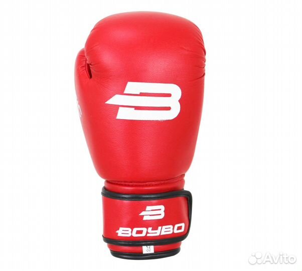 Перчатки для бокса BoyBo Basic красные (6 oz)