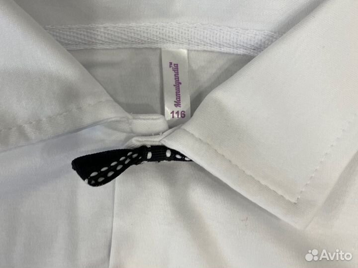 Рубашка белая для мальчика