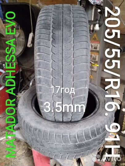 Matador MP 61 Adhessa Evo M+S 205/55 R16 91H