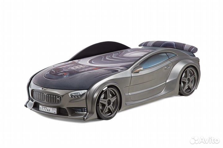 Детская кровать машинка