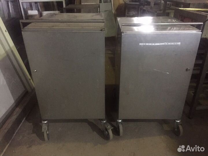 Тележка закрытая на колесах