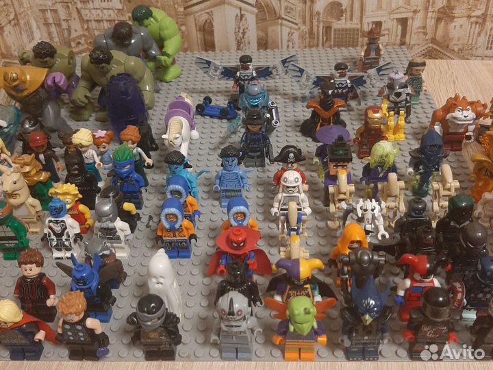 Лено минифигурки