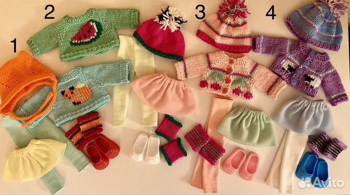 Одежда для кукол Паола Рейна Paola Reina