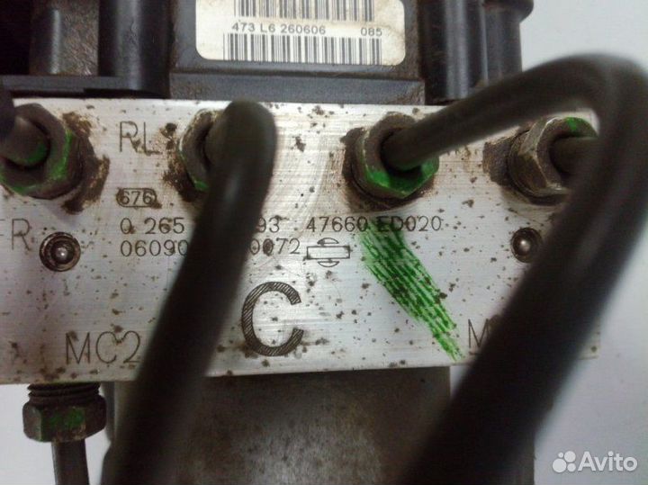 Блок ABS Nissan Tiida C11 1.5 2004-2014