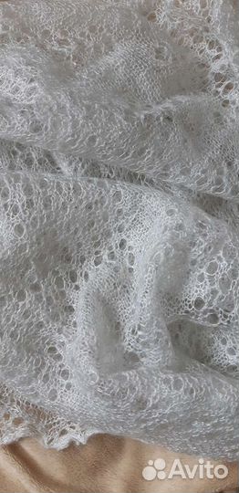 Пуховый шарф