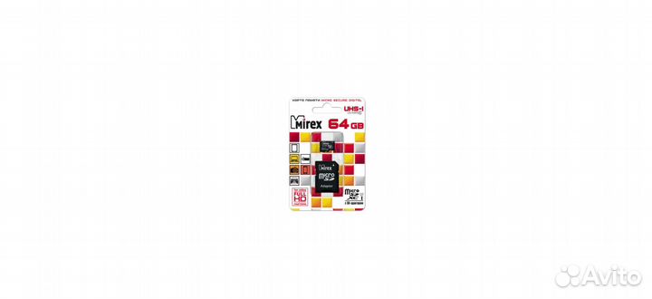 Карта памяти micro sd 64