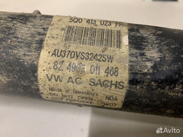 Амортизатор передний skoda octavia a7