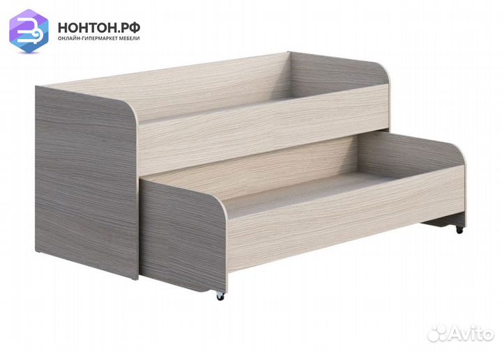 Двухъярусная кровать Мийа-3А ясень шимо светлый