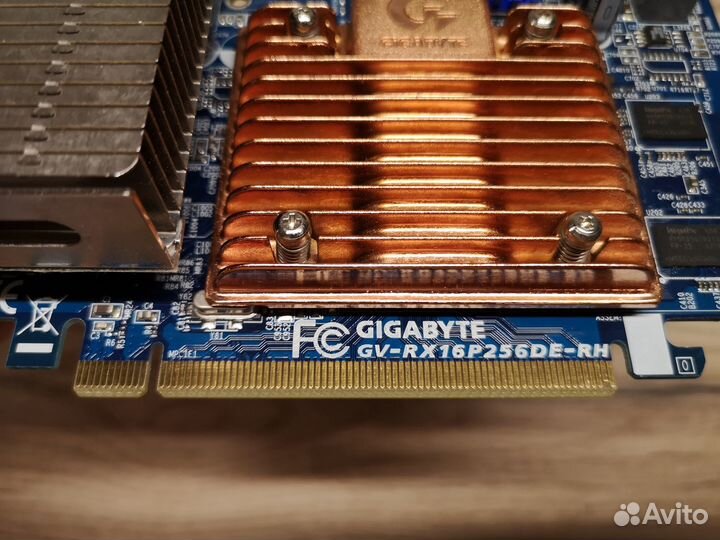 Видеокарта GV-RX16P256DE-RH, 256Мб, DDR2