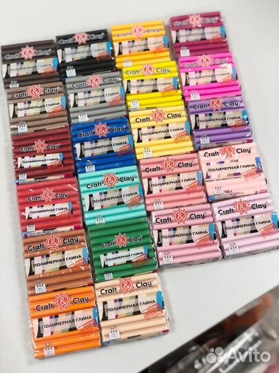 Полимерная глина для лепки craft&clay