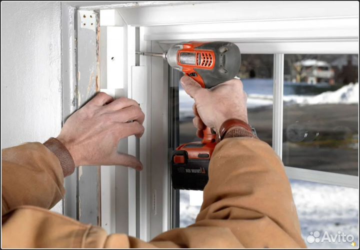 Ремонт пластиковых дверей, балконных дверей