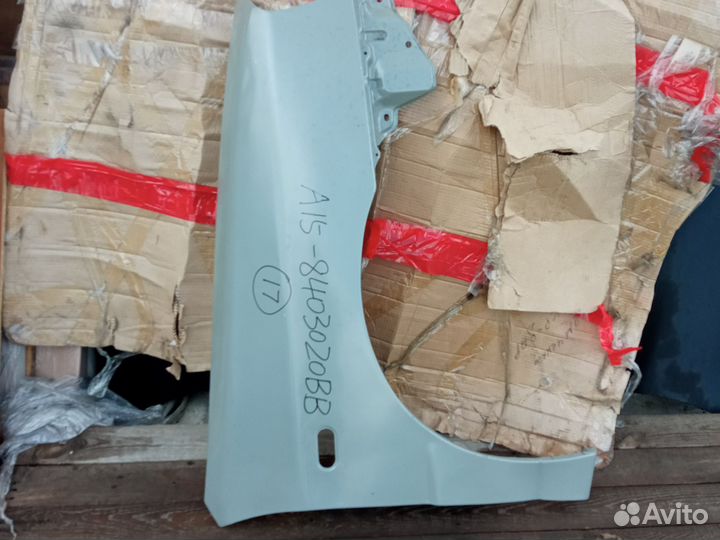 Крыло переднее левое правое чери амулет