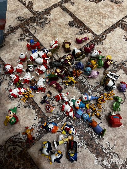 Игрушки из киндера пакетом. Есть коллекционные