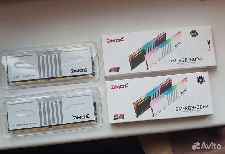 Оперативная память ddr4 gmog rgb 32 gb 3600