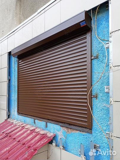 Рольставни на окна Алютех