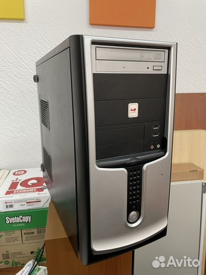 Корпус для пк inwin Atx + бп + cd/dvd rw