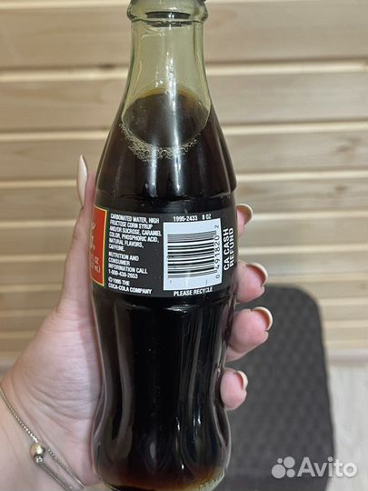 Бутылка Coca Cola Christmas 1995